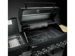 Platinum Yamara Dark 4+2 Gasgrill Stahl 4 Brenner Sear-Burner Backburner*TAINO Best