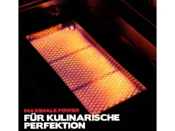 Platinum Yamara Dark 4+2 Gasgrill Stahl 4 Brenner Sear-Burner Backburner*TAINO Best