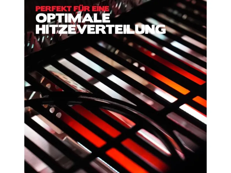 Platinum Yamara Dark 4+2 Gasgrill Stahl 4 Brenner Sear-Burner Backburner*TAINO Best