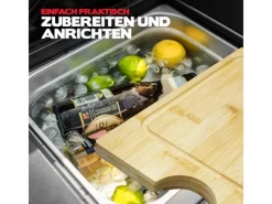 Platinum Yamara Dark 4+2 Gasgrill Stahl 4 Brenner Sear-Burner Backburner*TAINO Best