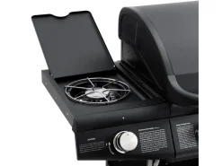 TAINO Gasgrills|Red 4+1 Gasgrill Grillwagen BBQ Edelstahl-Brenner Gas-Grill Schwarz