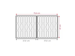Red 6+1 Gasgrill Set mit Drehspieß Grillwagen BBQ Edelstahl-Brenner Gas-Grill Schwarz*TAINO Outlet