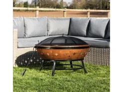 Teamson Home Kupfer Feuerstellen für den Garten und Garten Dekoration* Best