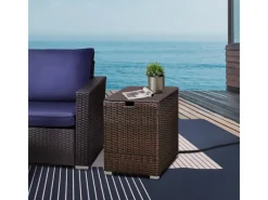 Teamson Home Propangastankabdeckung aus PE Rattan und Korbgeflecht* Sale