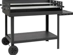 Tepro Holzkohlegrills|Atlanta-Holzkohlen Grillwagen Schwarz