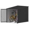 Fahrradbox Bike & More Midi 142 cm x 157 cm x 197 cm Anthrazit*Tepro