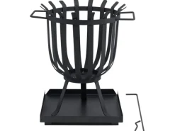 Tepro Feuerkörbe|Feuerkorb Brentwood 41,7 x 47,5 x 35 cm (B x H x T) Schwarz