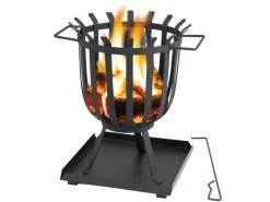 Tepro Feuerkörbe|Feuerkorb Brentwood 41,7 x 47,5 x 35 cm (B x H x T) Schwarz