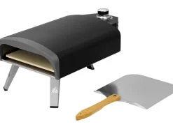 Tepro Gasgrills|Gas Pizzaofen Burnsville Schwarz-Edelstahl