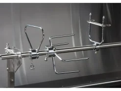 Tepro Gasgrills|Gasgrill Columbus Spanferkelgrill inkl. Motor Edelstahl mit 2 Brennern