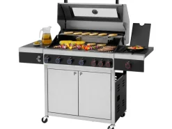 Gasgrill Keansburg Schwarz-Edelstahl*Tepro Discount