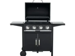 Tepro Gasgrills|Gasgrill Mayfield 4 130 x 103 x 58 cm (B x H x T) Schwarz