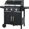 Gasgrill Mayfield 3-Brenner Schwarz*Tepro Hot