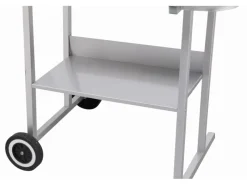 Grillwagen Pasadena Holzkohlengrill 84 x 90 x 52 cm (B x H x T) Silber*Tepro Hot