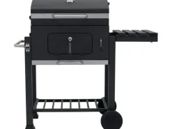 Tepro Holzkohlegrills|Grillwagen Toronto Click 115 x 107 x 67 cm (B x H x T) Anthrazit/Edelstahl