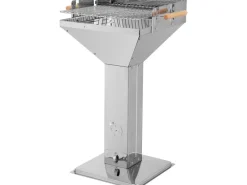 Tepro Holzkohlegrills|Holzkohle Säulengrill Vista Edelstahl