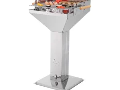 Tepro Holzkohlegrills|Holzkohle Säulengrill Vista Edelstahl