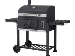 Holzkohlen Grillwagen Toronto XXL Anthrazit-Edelstahl*Tepro