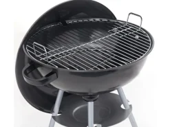 Tepro Kugelgrills|Holzkohlegrills|Kugelgrill Key West Ø 41,5 cm Schwarz-Silber
