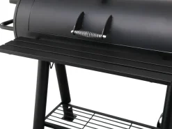 Smoker Milwaukee Holzkohlengrill 171 x 151 x 78,5 cm (B x H x T) Schwarz*Tepro