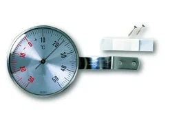 Fenster-Thermometer Edelstahl*TFA Hot