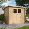 Gartenhaus Holz M310F+M310G 2,63 m² mit Boden*Timbela Outlet