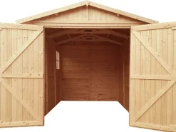 Holzgarage M105 6 m² mit Fenster ohne Boden*Timbela Outlet