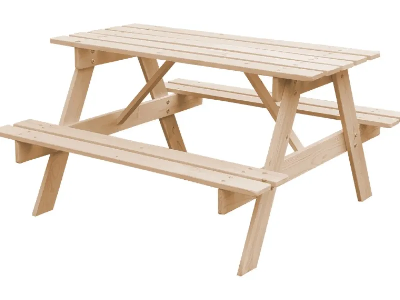 Kindersitzgarnitur Holz M018-1 Groß*Timbela