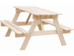 Kindersitzgarnitur Holz M018-1 Groß*Timbela