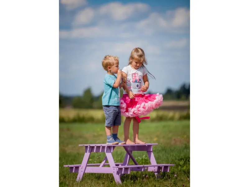 Kindersitzgarnitur Holz M018-1 Groß*Timbela