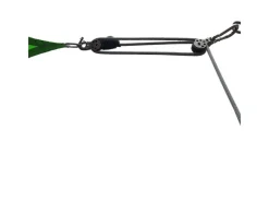 Toldoro Sonnensegel|3-Fach Flaschenzug mit 4-Loch Klampe Seilzug Flaschenzug Zum Spannen und Befestigen von Sonnensegel