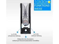 Sicherheitsklemme CL257 Ruderblattklemme Autorelease Klemme für 4 bis 6 mm Tauwerk*Toldoro