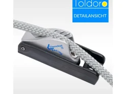 Sicherheitsklemme CL257 Ruderblattklemme Autorelease Klemme für 4 bis 6 mm Tauwerk*Toldoro