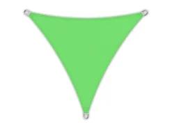 Sonnensegel Dreieck 5,6x5,6x5,6m UPF50+ PES Regendicht UV-Schutz Sonnenschutz Terrasse Garten Apfel*Toldoro Discount