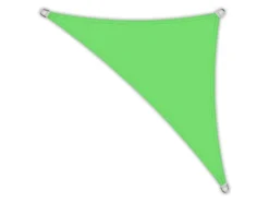 Sonnensegel Dreieck 4,2x4,2x6m UPF50+ PES Regendicht UV-Schutz Sonnenschutz Terrasse Garten Apfel*Toldoro Best