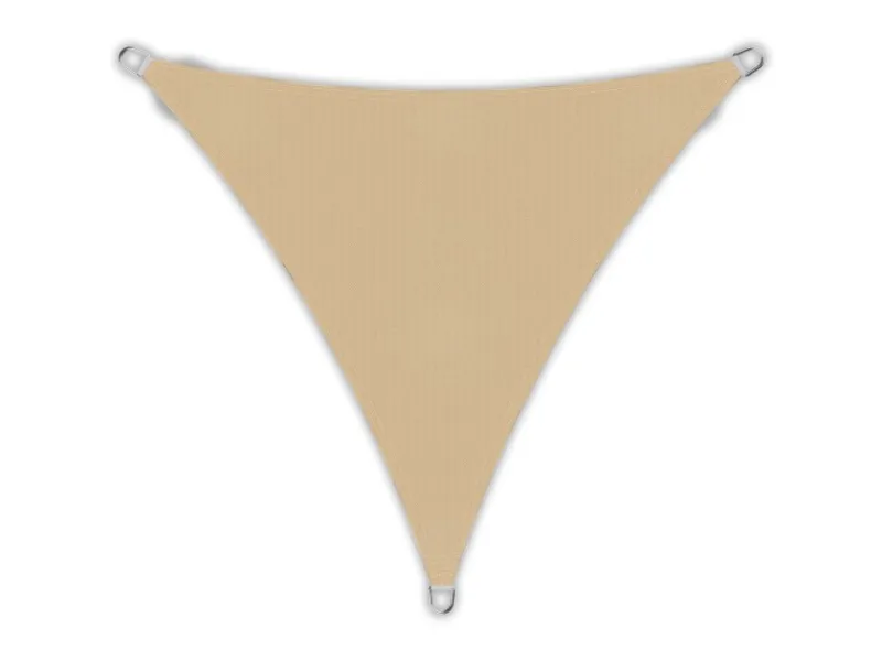 Toldoro Sonnensegel|Sonnensegel Dreieck 5x5x5m HDPE Luft & Wasserdurchlässig UV-Schutz Garten