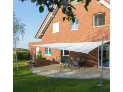 Toldoro Outdoor Whirlpools|Sonnensegel Quadrat 5x5m UPF50+ PES Regendicht UV-Schutz Sonnenschutz Terrasse Garten