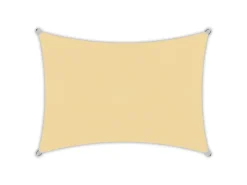 Sonnensegel Rechteck 6x4m HDPE Luft & Wasserdurchlässig UV-Schutz Garten*Toldoro Online