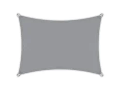 Toldoro Sonnensegel|Sonnensegel Rechteck 4,5x3,5m HDPE Luft & Wasserdurchlässig UV-Schutz Garten