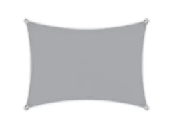 Sonnensegel Rechteck 4x3m UPF50+ PES Regendicht UV-Schutz Sonnenschutz Terrasse Garten*Toldoro Outlet