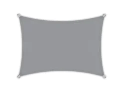 Sonnensegel Rechteck 6x4m HDPE Luft & Wasserdurchlässig UV-Schutz Garten*Toldoro Online