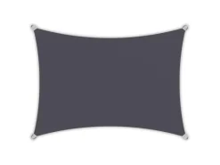 Toldoro Sonnensegel|Sonnensegel Rechteck 4,5x3,5m UPF50+ PES Regendicht UV-Schutz Sonnenschutz Terrasse Garten