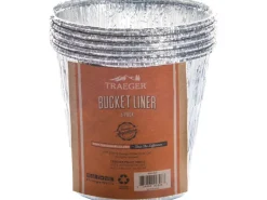 Aluminiumeinsatz für Fettauffang rund 5 Stk.*Traeger