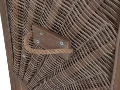 Strandkorb Greenline 135+ Dessin 743 AnthrazitWhiteAkazie FSC®*Trendy by Devries Outlet