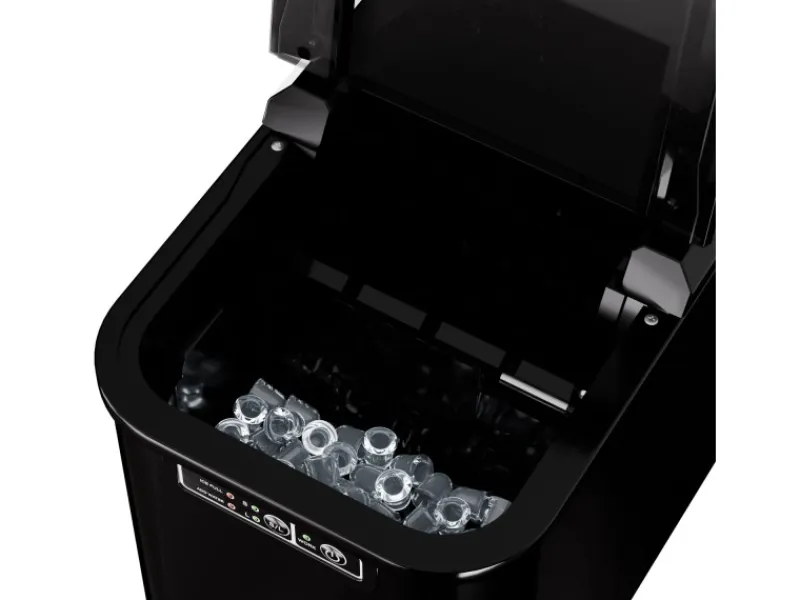 Eiswürfelmaschine Ice Maker Eiswürfelbereiter Schwarz Kunststoff*Tronitechnik New