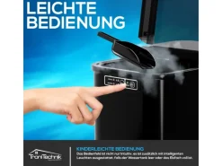 Eiswürfelmaschine Ice Maker Eiswürfelbereiter Schwarz Kunststoff*Tronitechnik New