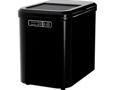 Eiswürfelmaschine Ice Maker Eiswürfelbereiter Schwarz Kunststoff*Tronitechnik New