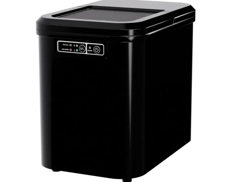 Eiswürfelmaschine Ice Maker Eiswürfelbereiter Schwarz Kunststoff*Tronitechnik New