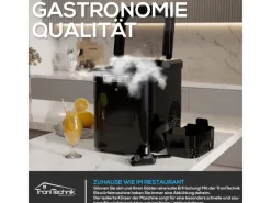 Eiswürfelmaschine Ice Maker Eiswürfelbereiter Schwarz Kunststoff*Tronitechnik New