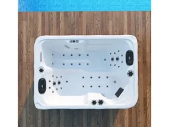 Outdoor Whirlpool Levanzo 22Kw Pumpe 3Kw Heizung - 190 X 135 X 77Cm - Heizung 41 Düsen Inkl Treppe*Tronitechnik Best